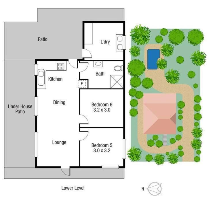 Апартаменты Palms In The Estate Таунсвилл Экстерьер фото